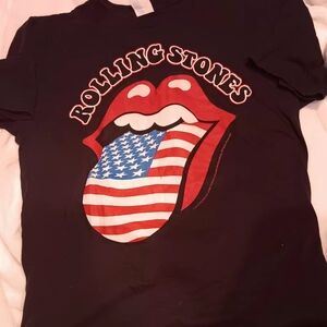 The Rolling Stones Kids T-Shirt - Black and Red